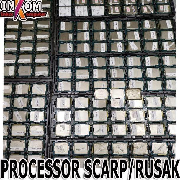 PROMO PROCESSOR CPU PC KOMPUTER SCRAP/RUSAK TYPE CAMPUR