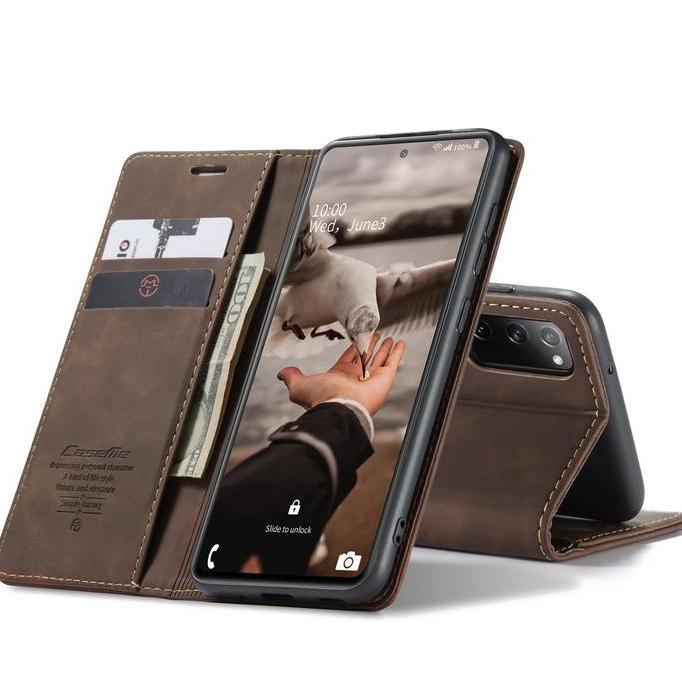 Tikacell- Samsung S20 Fe S20Fe Flip Case Caseme Cover Leather Llet Sarung