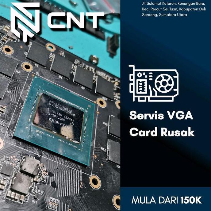 PROMO Service GPU/VGA Card yang Rusak bekas Mining dan Gaming