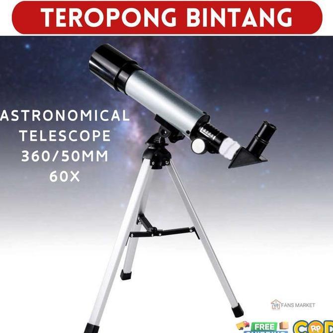 TERMURAH - Telescope teropong bintang 360/50mm teleskop 60x optical zoom