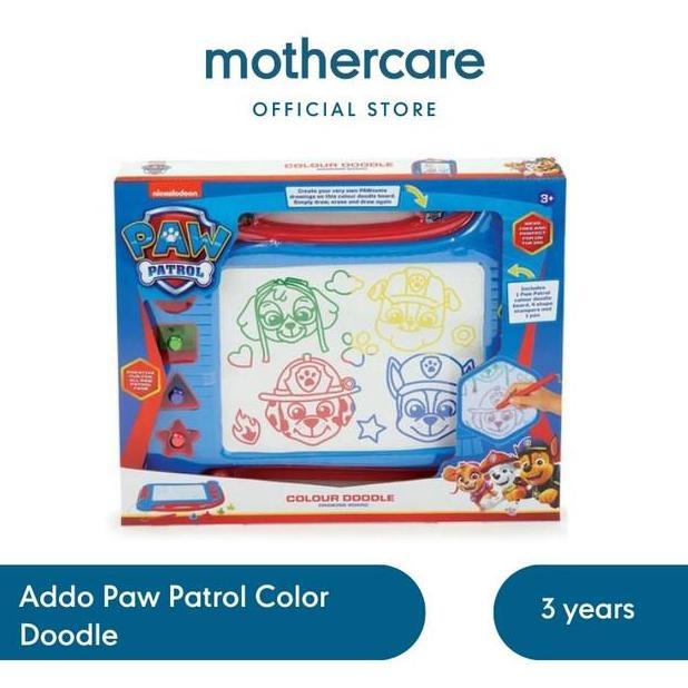 AMR Addo Paw Patrol Color Doodle - Mainan Aktivitas Papan Gambar Anak
