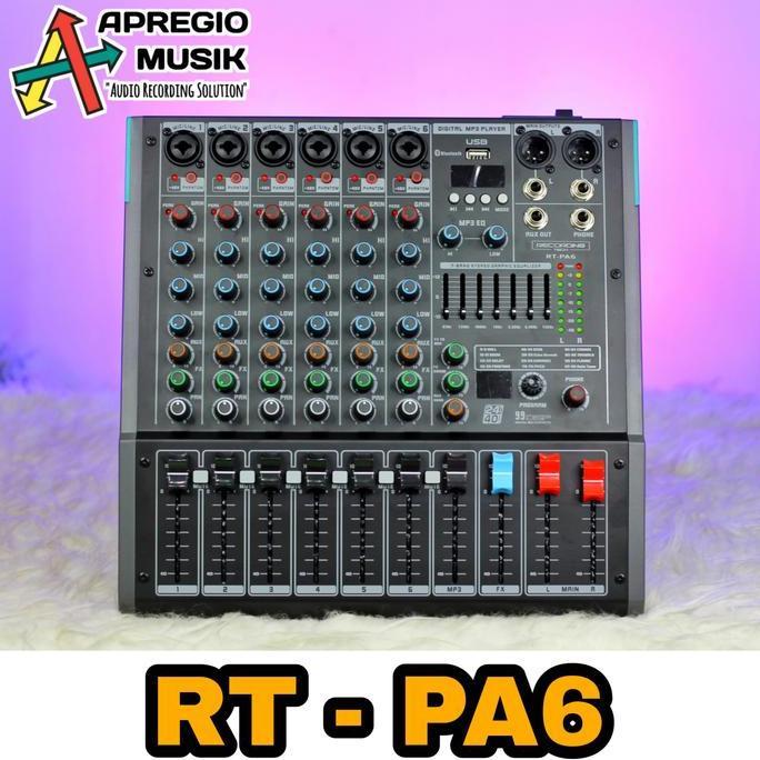 Havisnumaret33 - Recording Tech RT-PA6 RT PA 6 Professional MIXER with USB