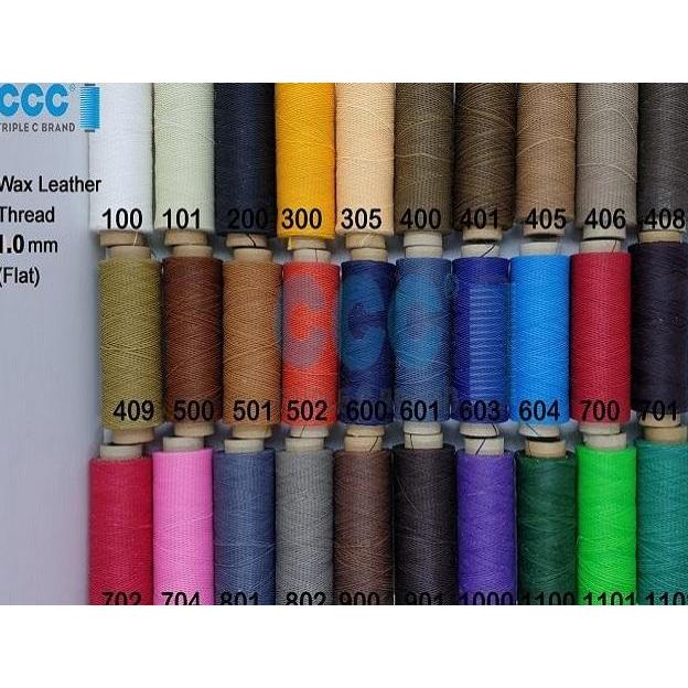 DV352 >> Wax Leather Thread | Benang lilin | 1.0 mm | FLAT