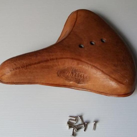 CALVESTRACOLLECT COVER SADEL SEPEDA - KULIT SADEL SEPEDA ONTHEL - SADEL KULIT - JOK KULIT SEPEDA ONT