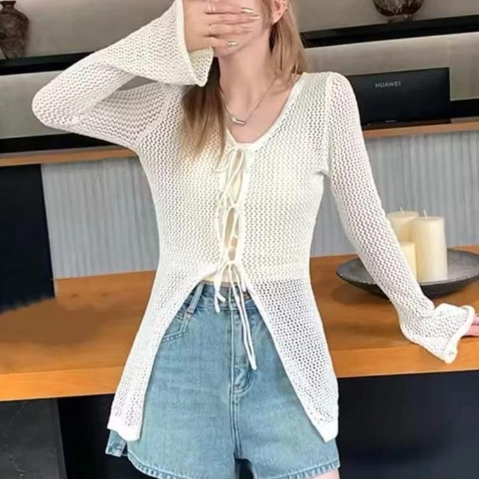 Aurora Cardi tali pita | Korean Cardi | Cardi Wanita