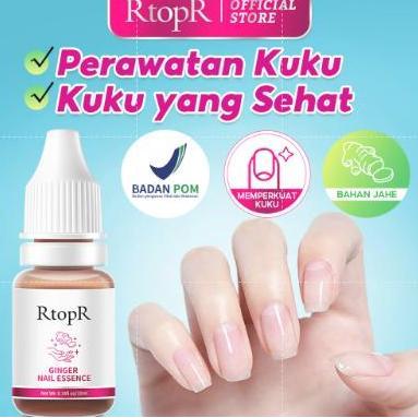 RtopR BPOMSerum kuku jahe untuk memperkuat dan menyehatkan permukaan kuku 10ml