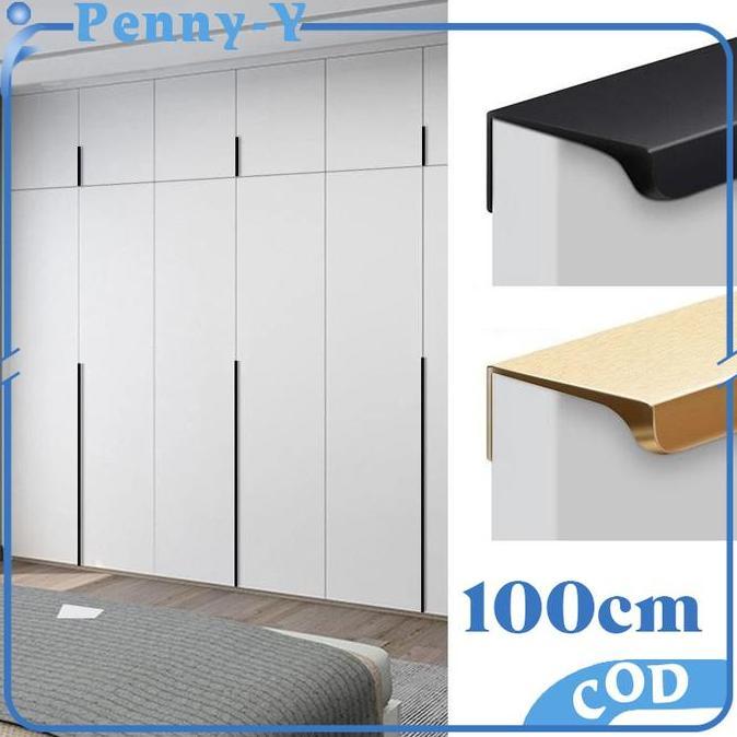 PODAMANS Gagang Pintu Lemari Minimalis Handle Lemari Gold Tarikan Pintu Lemari