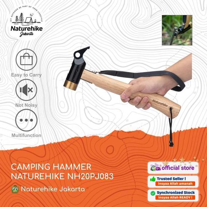 CAMPING HAMMER NATUREHIKE NH20PJ083 PALU PASAK TENDA CAMPING