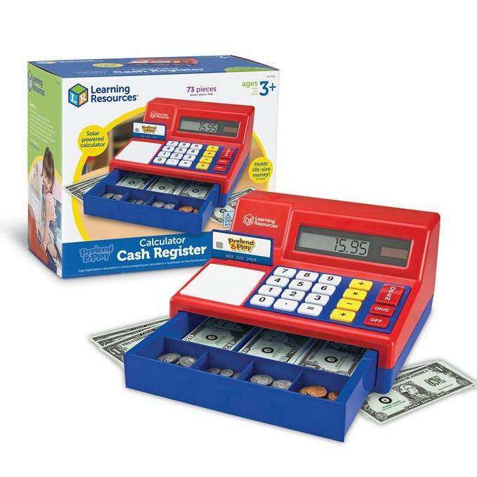 Learning Resources Pretend & Play Calculator Cash Register