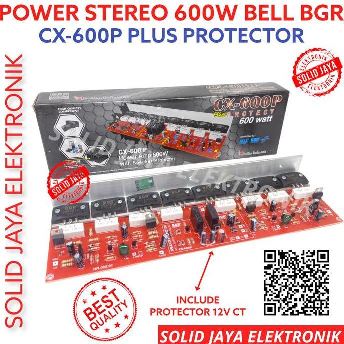 KIT POWER STEREO 600 WATT PLUS PROTECTOR CX-600P CX600P OCL BGR BELL FORSALE
