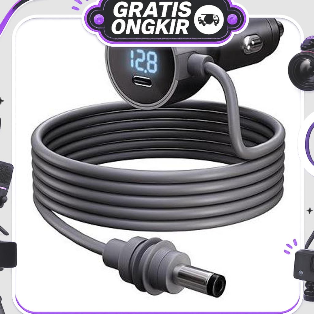 Starlink Mini Car Adapter Power Adapter Mobil Mini 5M