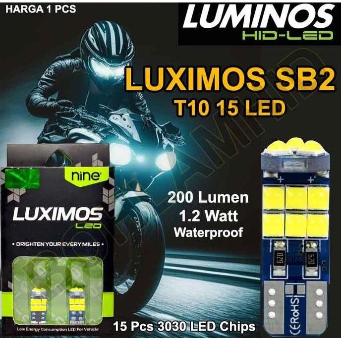 Bestseller- LED Senja Motor Vario 110 Techno T10 Lampu LUXIMOS SB2