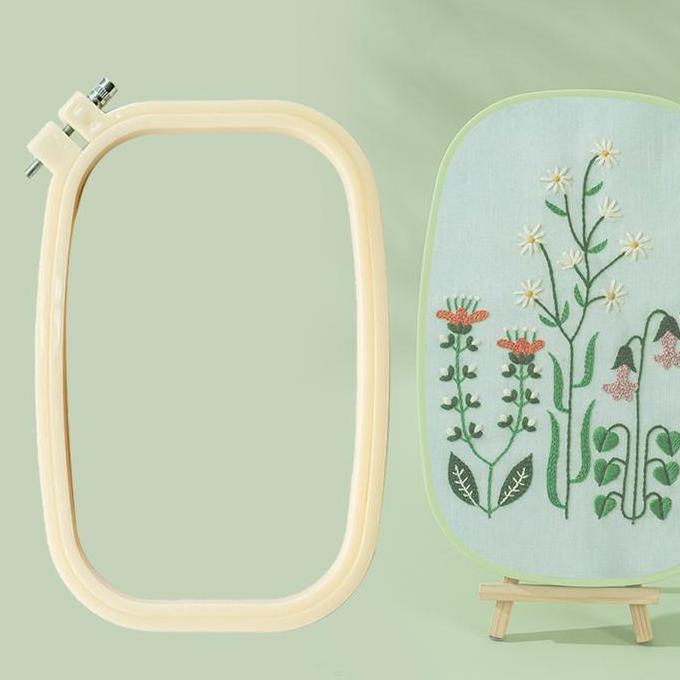 MUZACIO 5pcs Pemidang Sulam Menyulam Bidangan Midangan / Ring Pembidang Bidangan Midangan