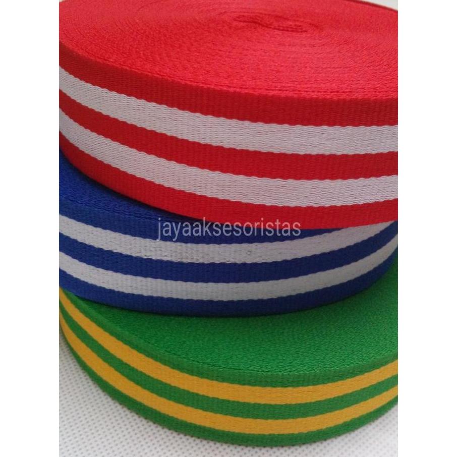 DV332 >> menjual tali webbing kalung medali 3.5 cm murah bandung