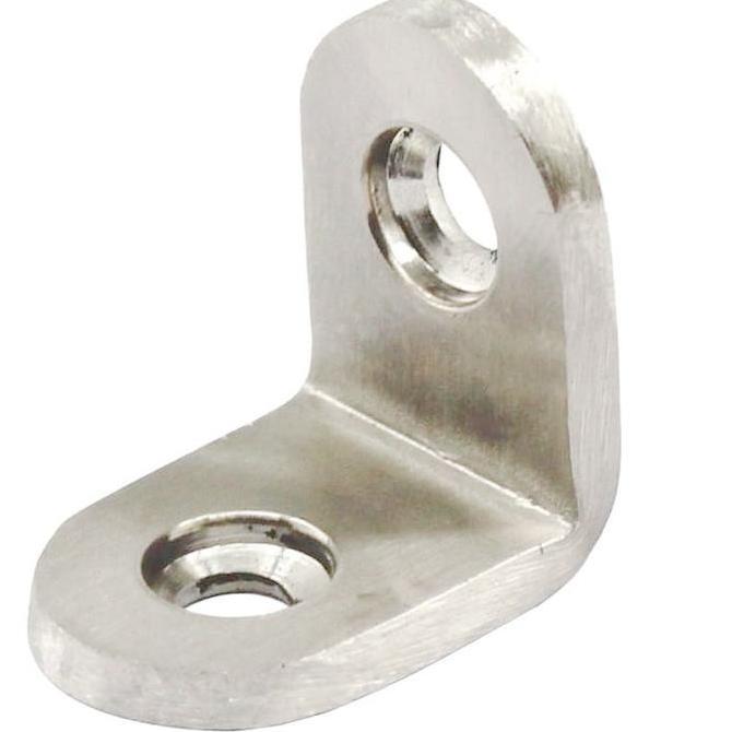 LEKCTROM 10pcs Siku L Tebal Siku Minimalis Siku Besi L Siku Ambalan Besi Siku Rak Siku L Stainless S