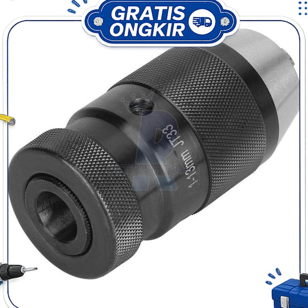 Kepala Bor Keyless Chuck Drill Jt6 1-13Mm - Penjepit Bor 13Mm Chuck