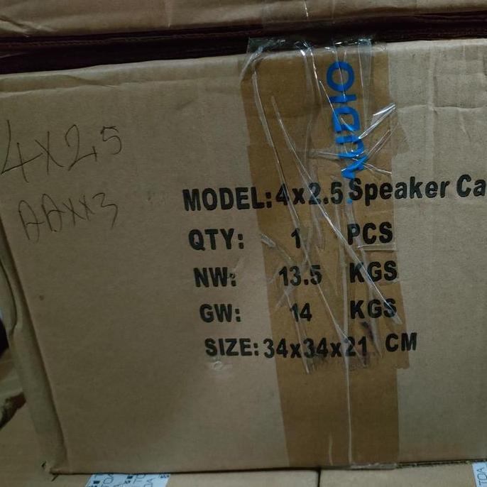 Kabel Speaker BMA 4 x 1,5 Kabel Kabel Audio BMA Isi 4 Tembaga ORIGINAL
