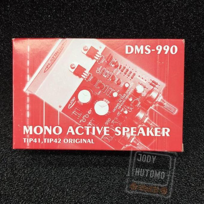 Kit Power Speaker Aktif Amplifier Active DMS-990 Mono Platinum Power