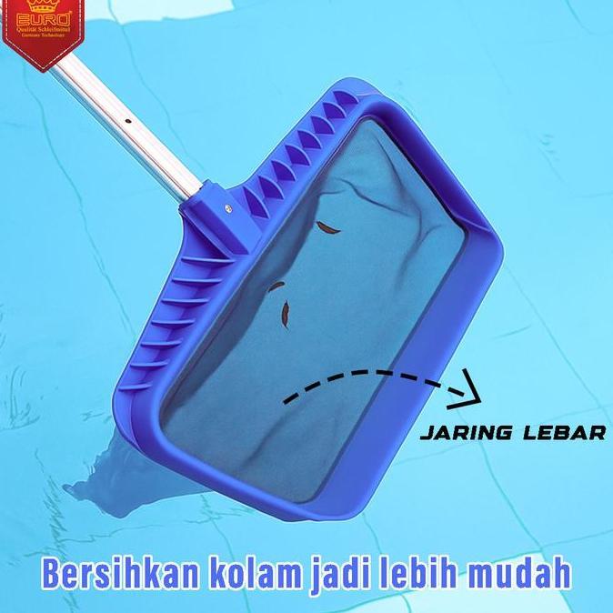 Jaring Pembersih Kolam Renang Besar Bahan Plastik Kuat Lokal Jaring Tebal