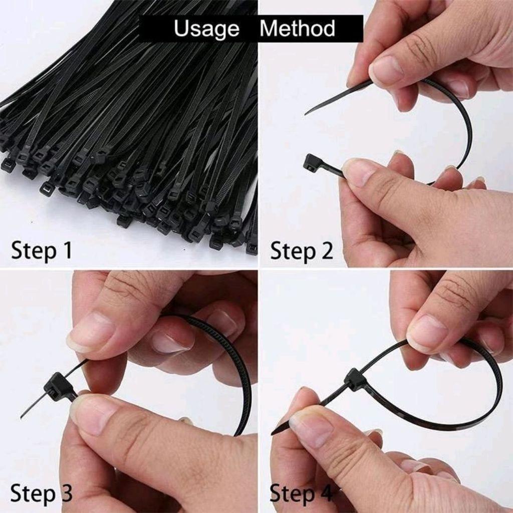 Kabel Ties Warna 20Cm(200Mm) Promo Termurah Cabel Tie Warna / Cabel Tie / Cabel Ties / Kabel Ties / 