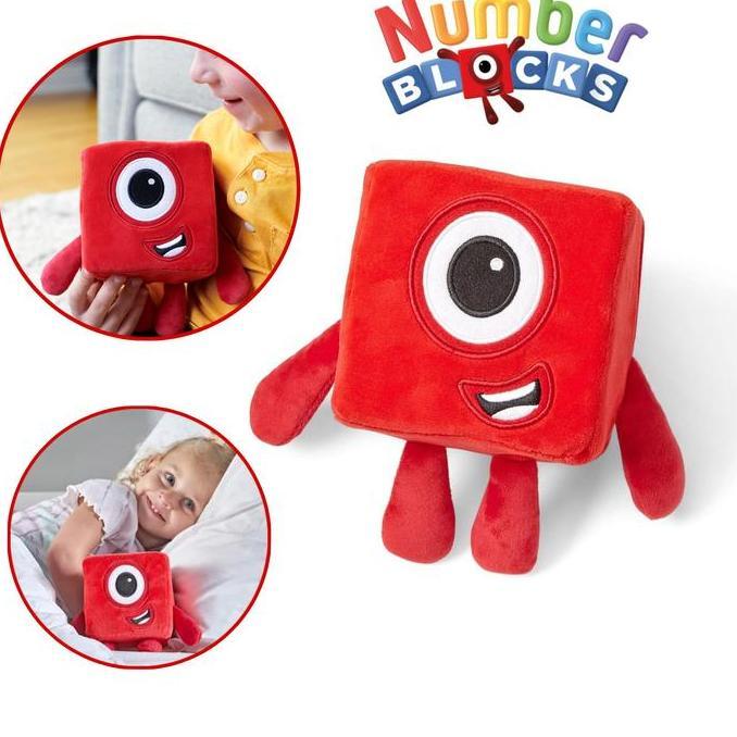 Bnc - Boneka Numberblocks One Number Block One Plush Toys Dolls