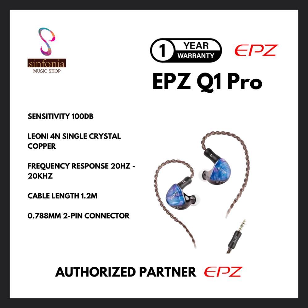 EPZ Q1 Pro Earphone Wired HIFI Bass Dynamic Driver In Ear Earphone