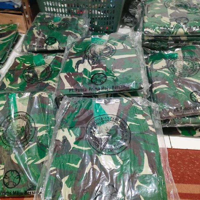 Pdl loreng malvinas jatah 2024 dan sritex Baju Pria