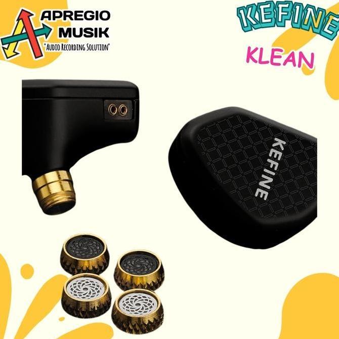 TERBARU - KEFINE Klean 10mm DLC Diaphragm Dynamic Driver In Ear Monitor Earphone