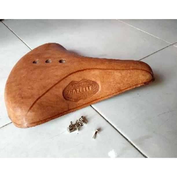CALVESTRAC COVER SADEL SEPEDA - KULIT SADEL SEPEDA ONTHEL - SADEL KULIT - JOK KULIT SEPEDA ONTA ORIG