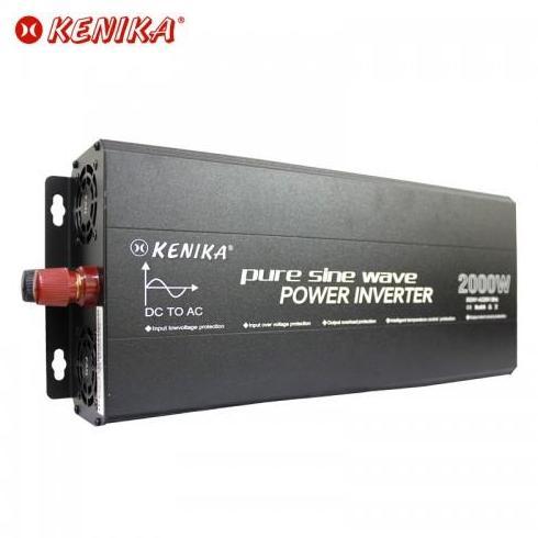 Kenika Power Inverter Pure Sine Wave PSW 2000-24 Peralatan