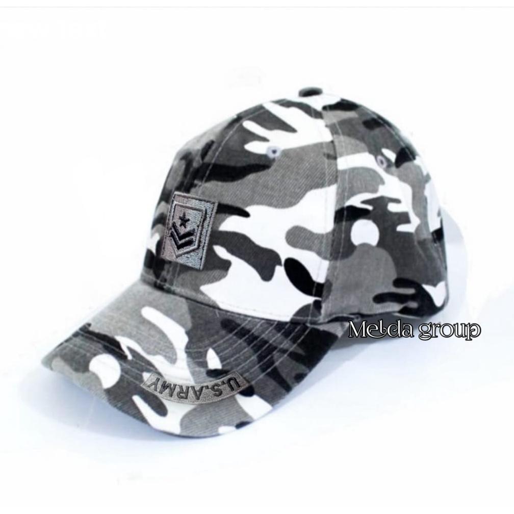 Diskon Topi Baseball Camo Loreng Cap Us Army Topi Import Premium