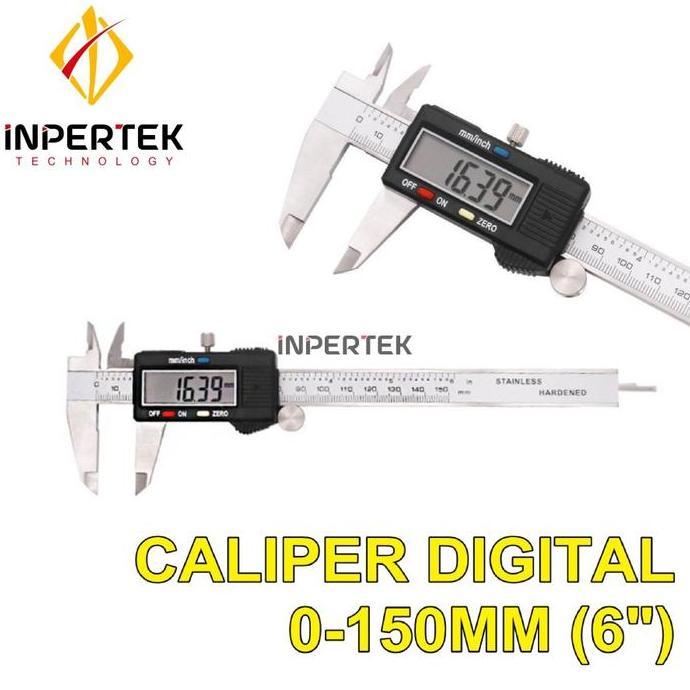 MVR Vernier Digital Caliper ABSOLUTE 150 mm Sigmat Digital Bkn Mitutoyo 6"