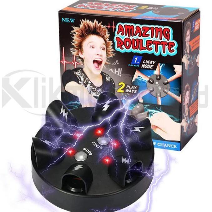 IDHIAYI Prank Toys Electric Shock Mainan Kejut Listrik Pena Permen Karet Meteran Remote Kunci Mobil 