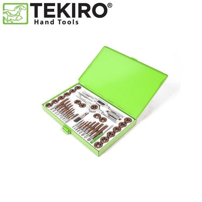 SUGIESTA TEKIRO TAP AND DIES SET 40PCS - Hand Tap Tekiro Snei Set Dies Tekiro
