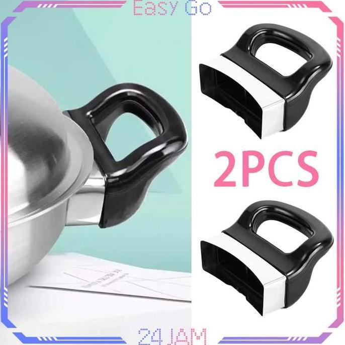 QYUISHOP Isi 2pcs Gagang Panci Anti Panas Pegangan Presto Handle Panci Presto Gagang Panci Presto Pe