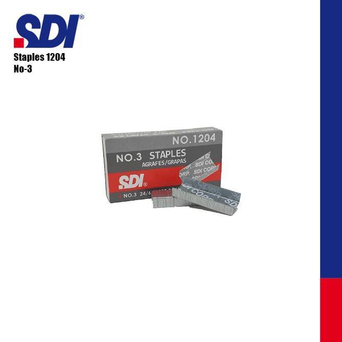 Box- Sdi 1204 Isi Staples / Hekter Besar No.3 10 Box