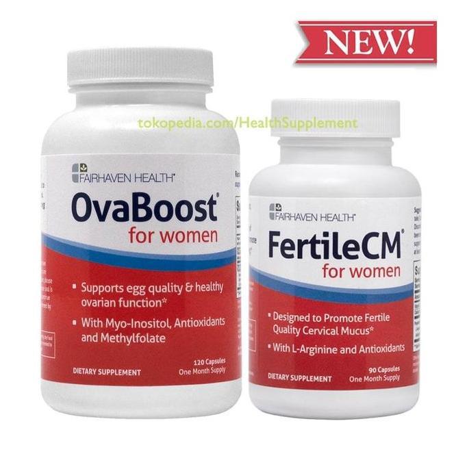 Healthy- Ovaboost+Fertilecm: Penyubur Kandungan Dan Sel Telur