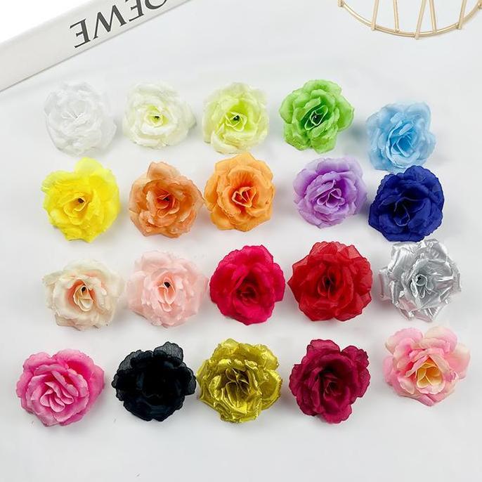 $+$+$+$+] Kepala Bunga Mawar Artificial Dekorasi Backdrop Supplier Florist