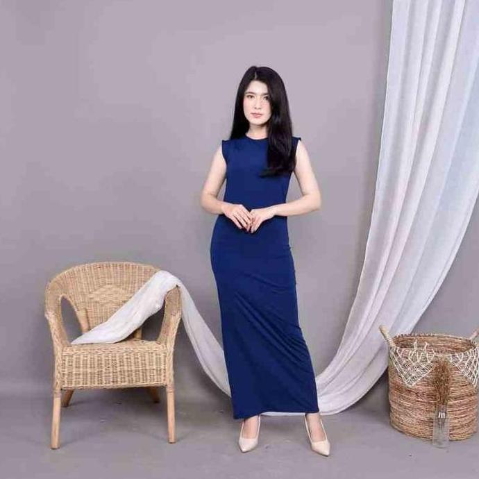 Pilihan - Manset Baju Gamis Lekbong Span Hitam / Inner Span Inspan Long Dress