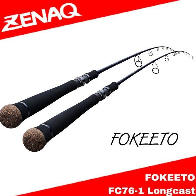 Zenaq Spinning Rod Fokeeto FC76-1 Longcast