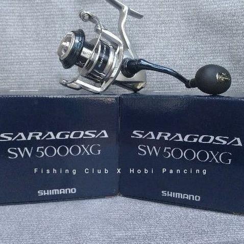 TERMURAH - Reel Pancing Shimano Saragosa SW 5000 XG, SW 6000HG , SW 8000 HG, SW 10000 PG, SW 14000 X
