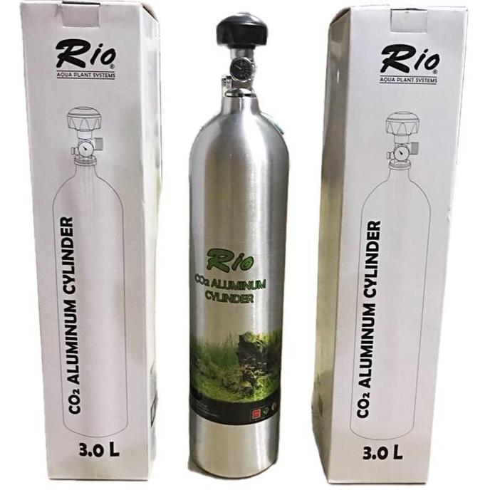 RIO TABUNG Co2 ALUMUNIUM 3L PRESSURE METER - AQUASCAPE