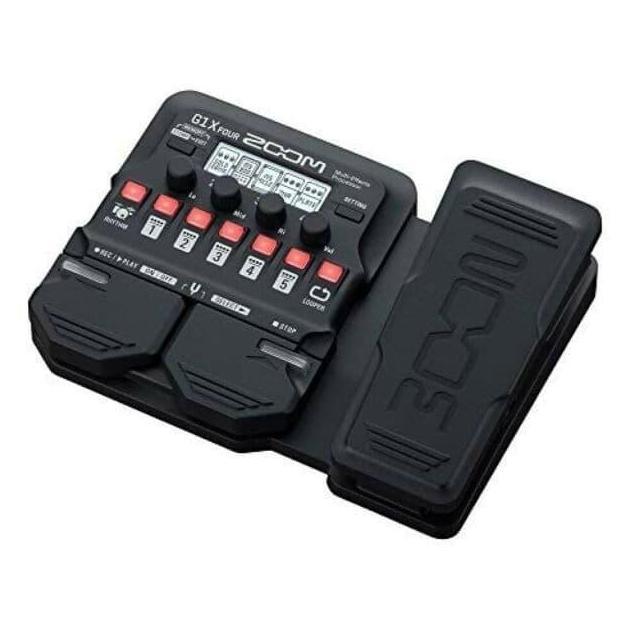 Ready Efek Gitar Zoom G1X Four Effect Gitar Zoom G1 X Four Pedal Original Non Cod