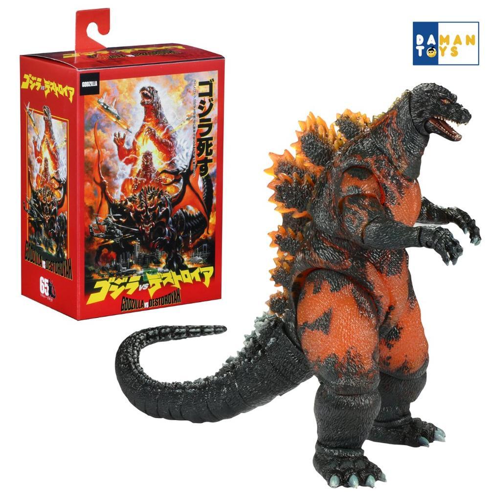 Neca Godzilla 2001 Atomic Blast 12" Head To Tail Gojila Gojira