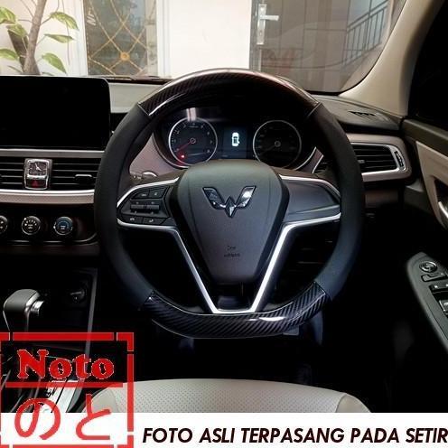 Suzuki XL7 XL 7 Setir Cover Mobil Genuine Leather Carbon Stir steer