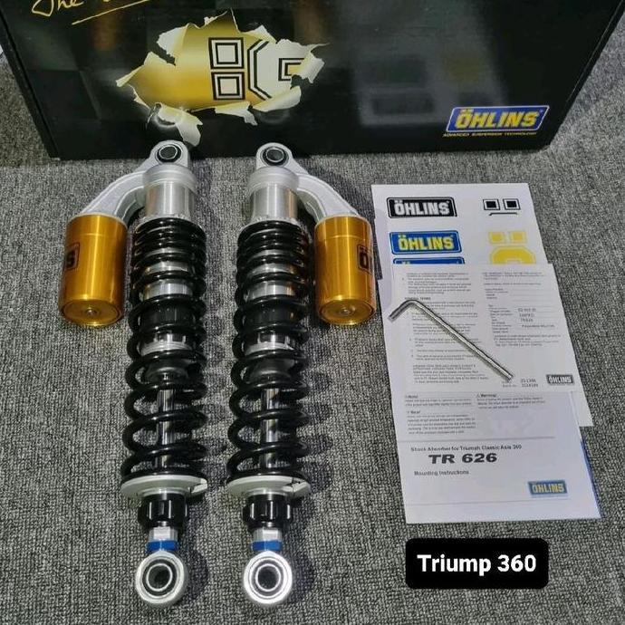 SOK SHOCKBREAKER OHLINS TR626 TR626 TRIUMPH ASIA 360 GARANSI RESMI