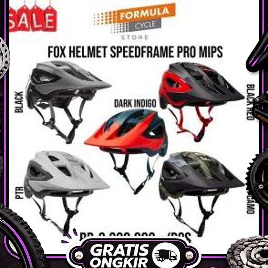 Helm Sepeda Mtb Fox Speedframe Pro