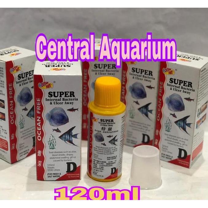 SUPER D INTERNAL BACTERIA&amp; ULCEL AWAY 120ML