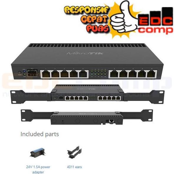 Mikrotik Router Indoor Rb4011Igs+Rm / Rb4011Igs-Rm / Rb4011Igs Rm