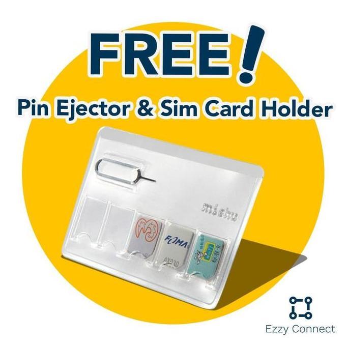 Acc- Simcard Filipina 20Gb Jumbo Data By Ezzyconnect | Philippines Simcard Plug & Play Full Kuota